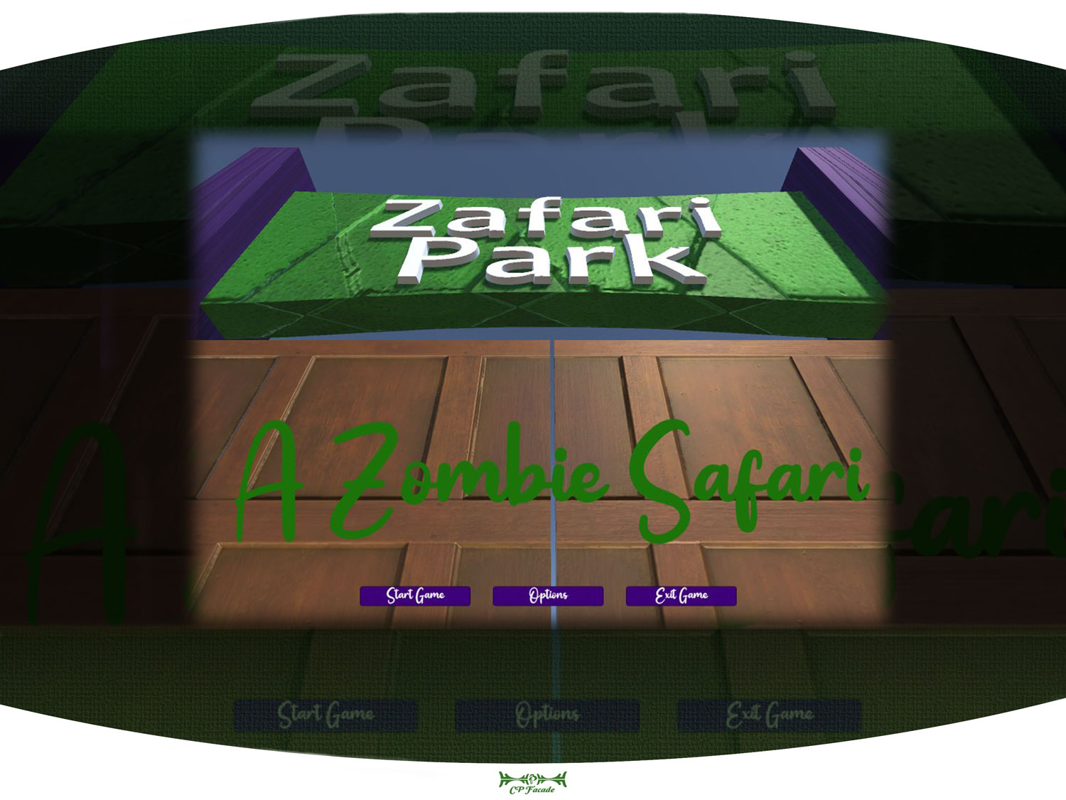 PC Game Zafari park mainmenu